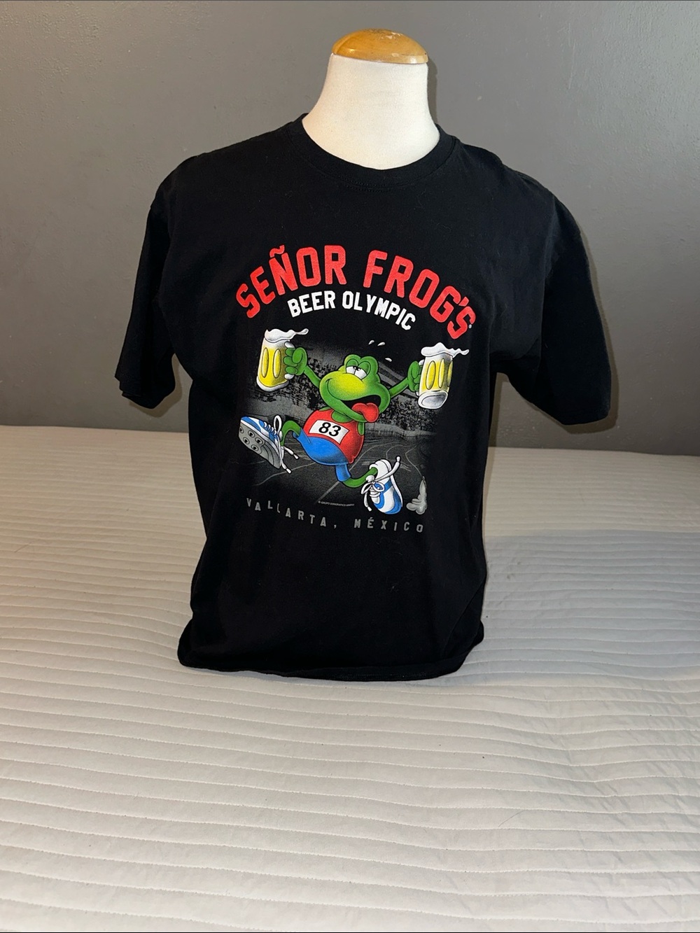 Kids Black 'Beer Olympic' Graphic Tee